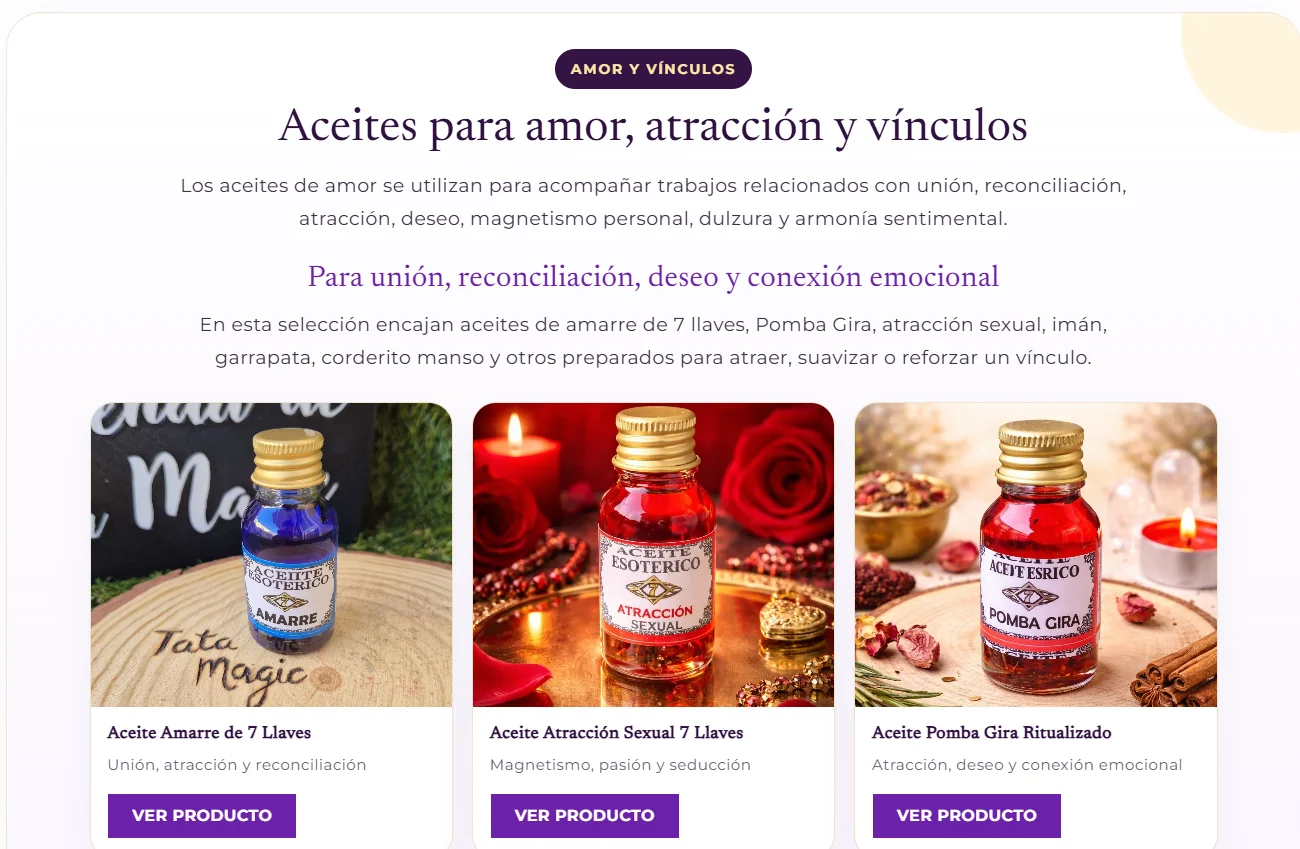 Nueva estructura de contenido y producto de la colección de aceites de Tata Magic
