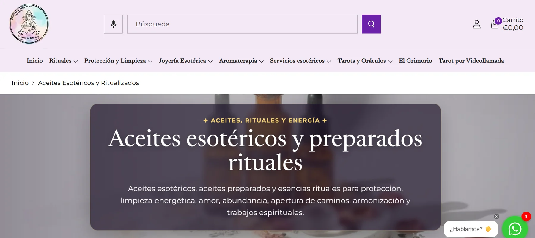 Nuevo hero y jerarquía de la colección de aceites de Tata Magic